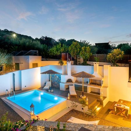 Pakio Luxury Villa : Private Cretan Holidays Milatos Exterior photo