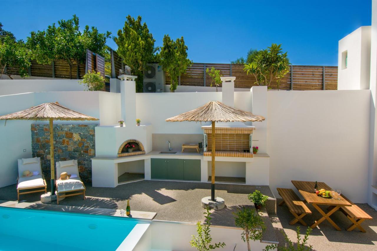 Pakio Luxury Villa : Private Cretan Holidays Milatos Exterior photo