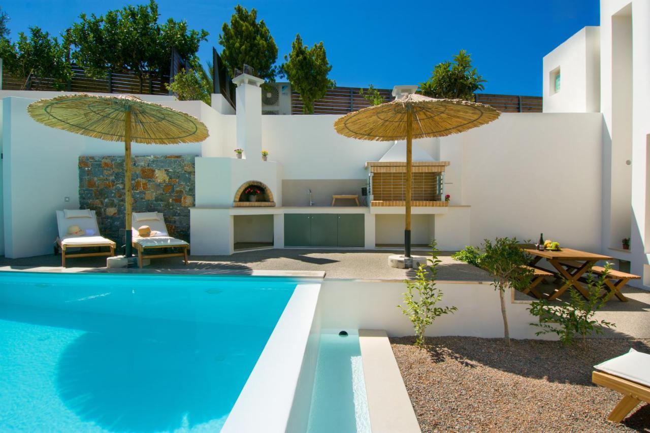 Pakio Luxury Villa : Private Cretan Holidays Milatos Exterior photo