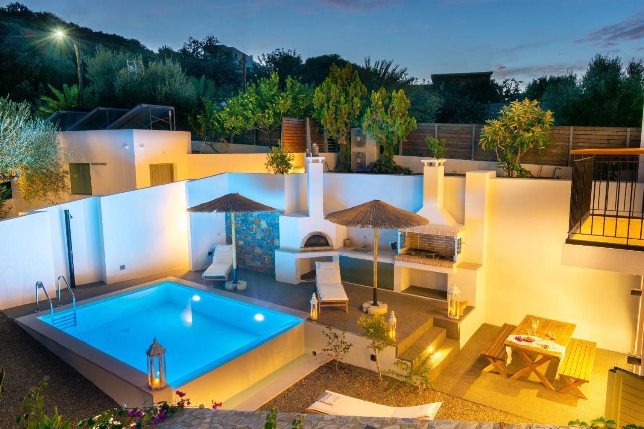 Pakio Luxury Villa : Private Cretan Holidays Milatos Exterior photo