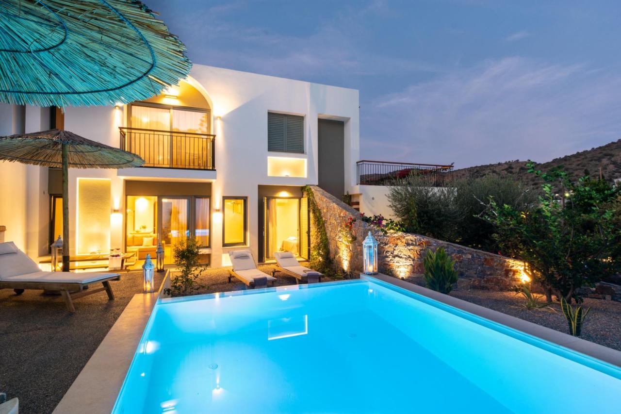 Pakio Luxury Villa : Private Cretan Holidays Milatos Exterior photo