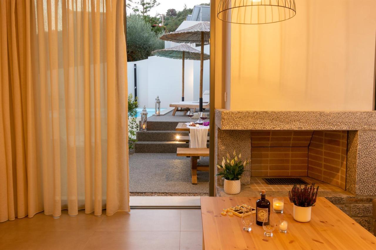 Pakio Luxury Villa : Private Cretan Holidays Milatos Exterior photo